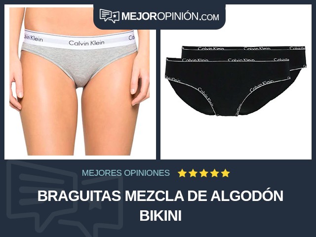 Braguitas Mezcla de algodón Bikini