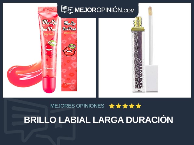 Brillo labial Larga duración