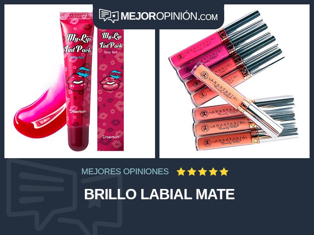 Brillo labial Mate