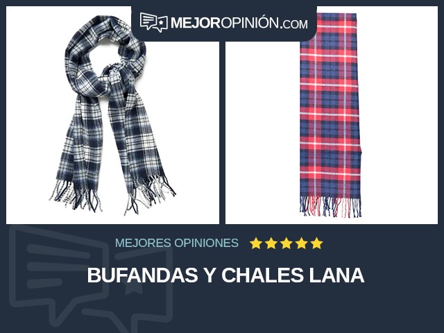 Bufandas y chales Lana