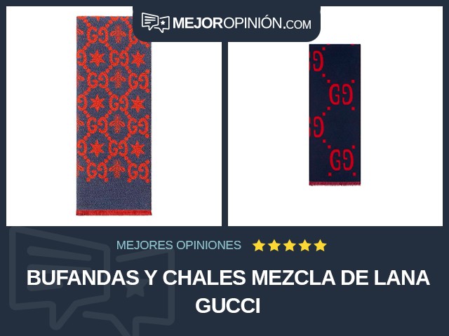 Bufandas y chales Mezcla de lana Gucci