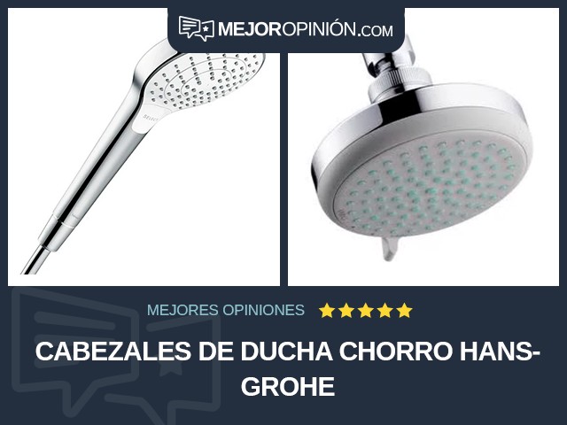 Cabezales de ducha Chorro Hansgrohe