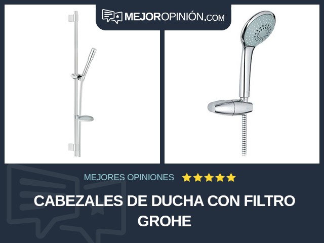 Cabezales de ducha Con filtro GROHE