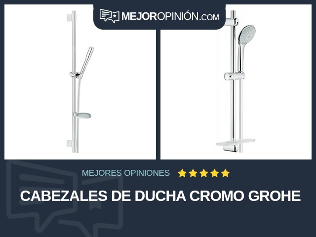 Cabezales de ducha Cromo GROHE