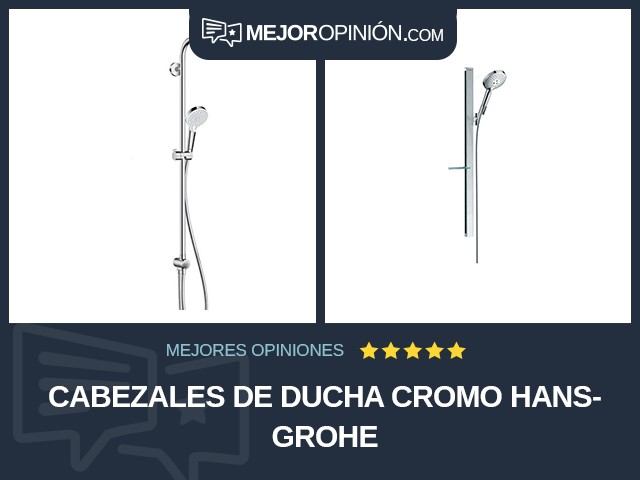 Cabezales de ducha Cromo Hansgrohe