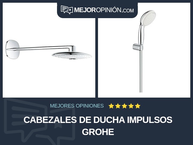 Cabezales de ducha Impulsos GROHE