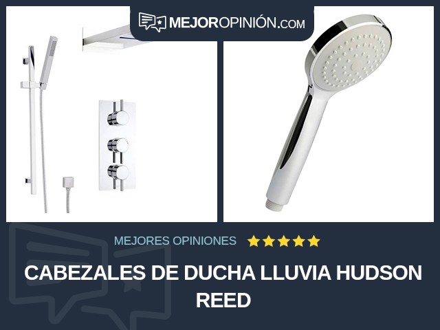 Cabezales de ducha Lluvia Hudson Reed