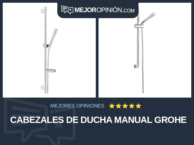 Cabezales de ducha Manual GROHE