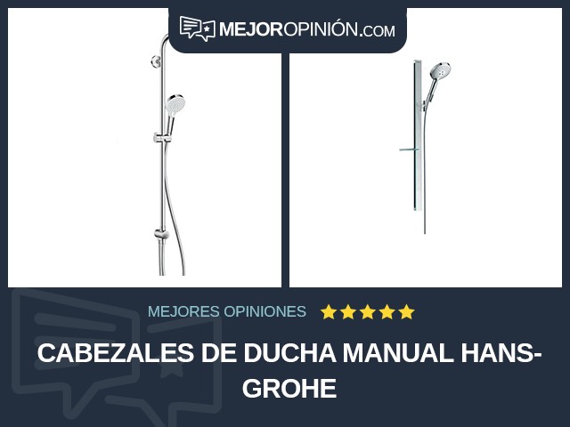 Cabezales de ducha Manual Hansgrohe