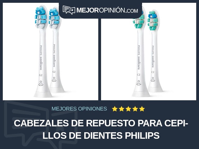 Cabezales de repuesto para cepillos de dientes Philips