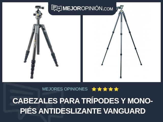 Cabezales para trípodes y monopiés Antideslizante Vanguard