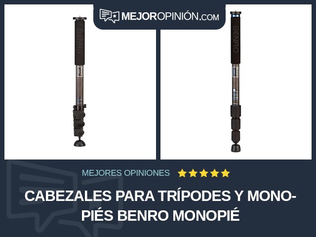 Cabezales para trípodes y monopiés BENRO Monopié