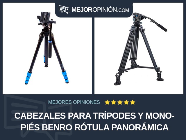 Cabezales para trípodes y monopiés BENRO Rótula panorámica