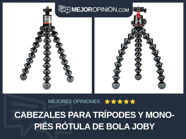 Cabezales para trípodes y monopiés Rótula de bola JOBY