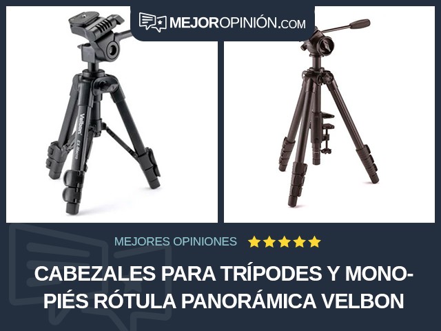 Cabezales para trípodes y monopiés Rótula panorámica Velbon