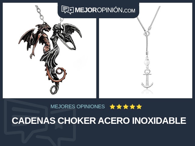 Cadenas Choker Acero inoxidable