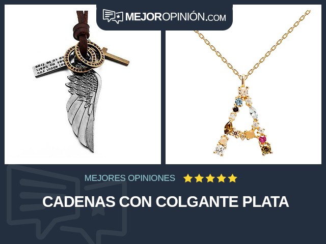 Cadenas Con colgante Plata