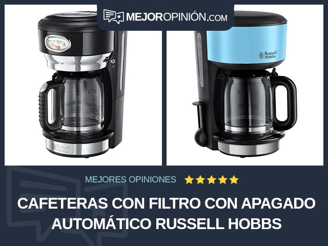 Cafeteras con filtro Con apagado automático Russell Hobbs