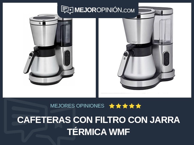 Cafeteras con filtro Con jarra térmica WMF