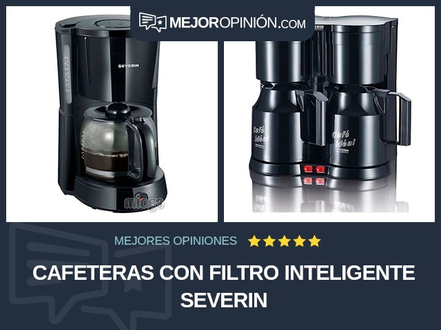 Cafeteras con filtro Inteligente SEVERIN