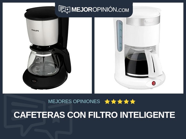 Cafeteras con filtro Inteligente