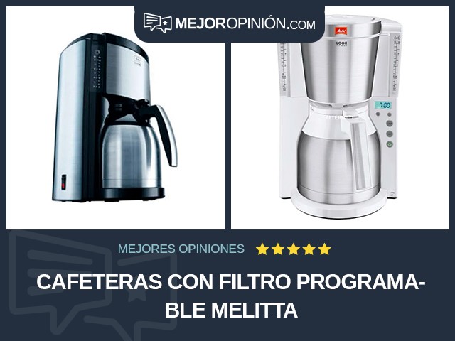 Cafeteras con filtro Programable Melitta