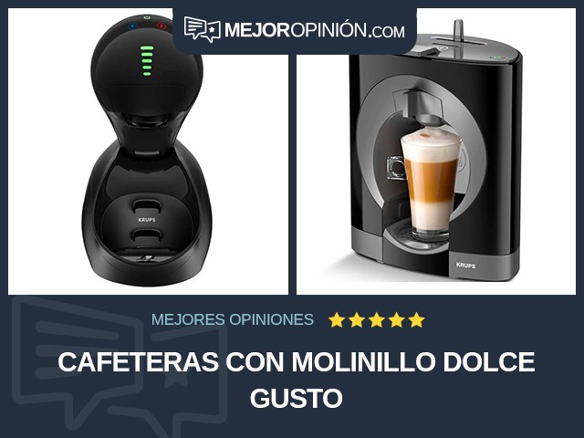 Cafeteras Con molinillo Dolce Gusto