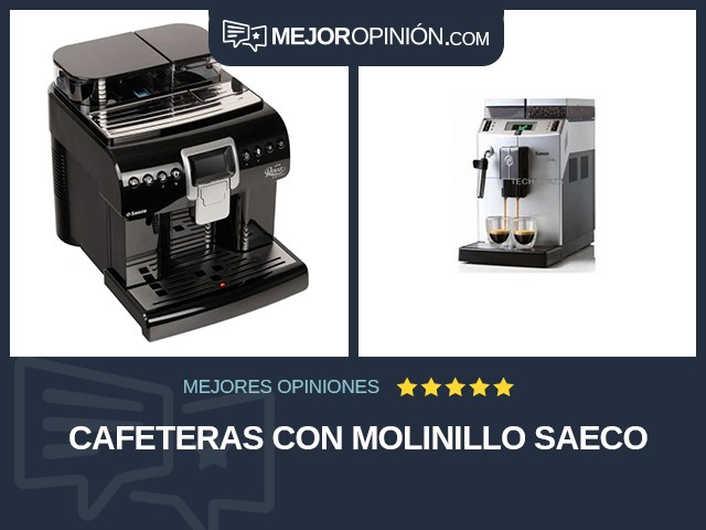 Cafeteras Con molinillo Saeco