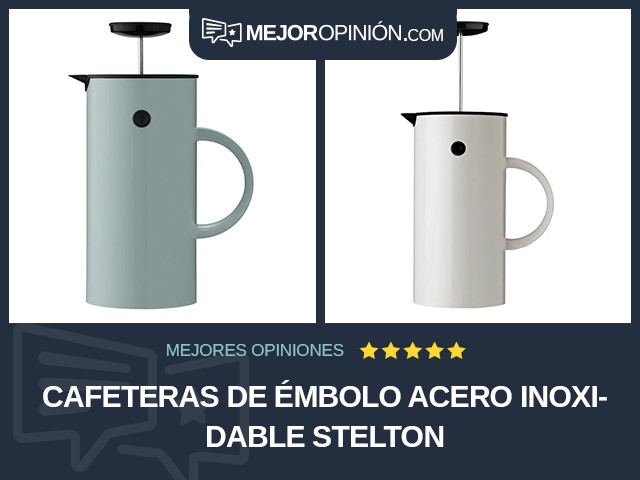 Cafeteras de émbolo Acero inoxidable Stelton