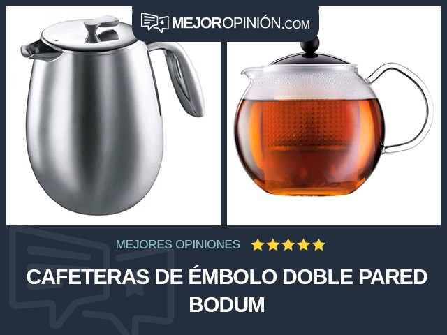 Cafeteras de émbolo Doble pared BODUM