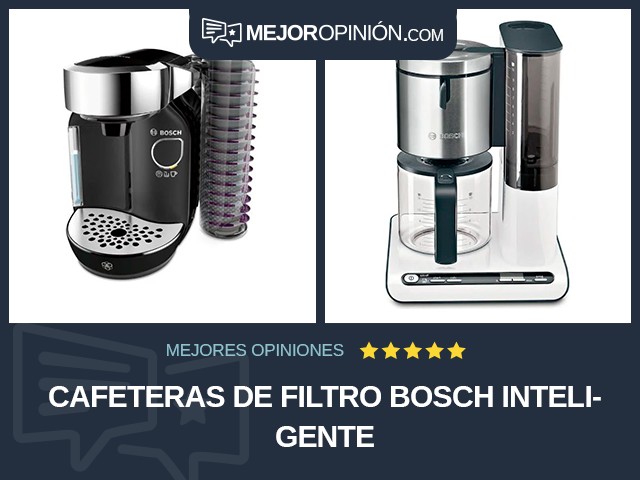 Cafeteras de filtro Bosch Inteligente