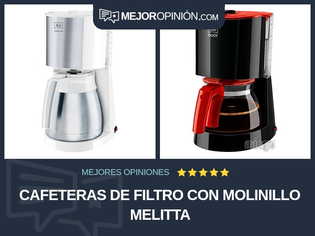 Cafeteras de filtro Con molinillo Melitta