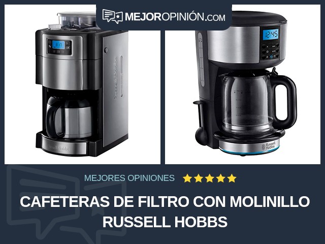 Cafeteras de filtro Con molinillo Russell Hobbs