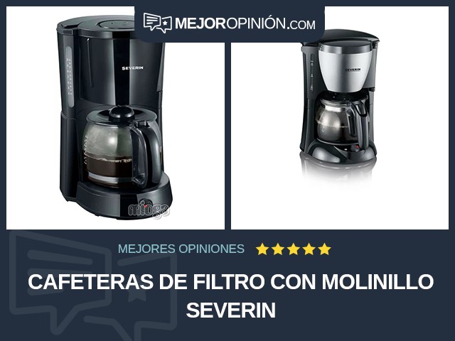 Cafeteras de filtro Con molinillo SEVERIN