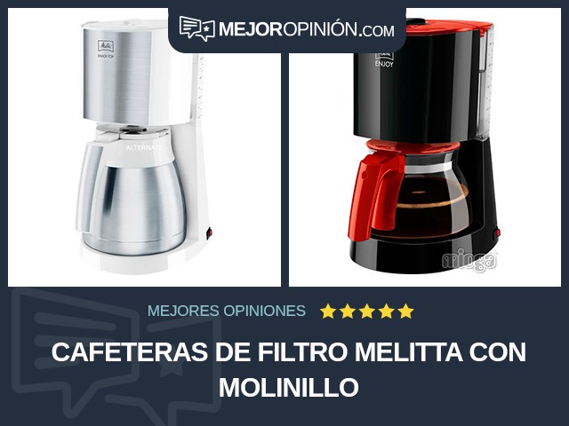 Cafeteras de filtro Melitta Con molinillo