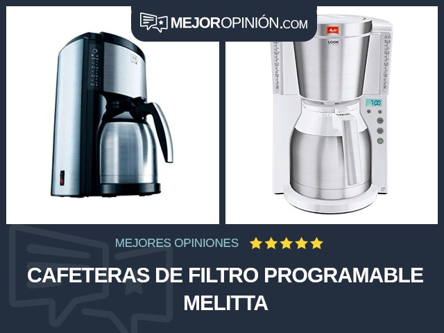 Cafeteras de filtro Programable Melitta