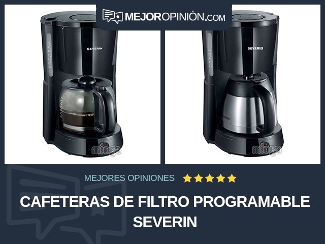 Cafeteras de filtro Programable SEVERIN