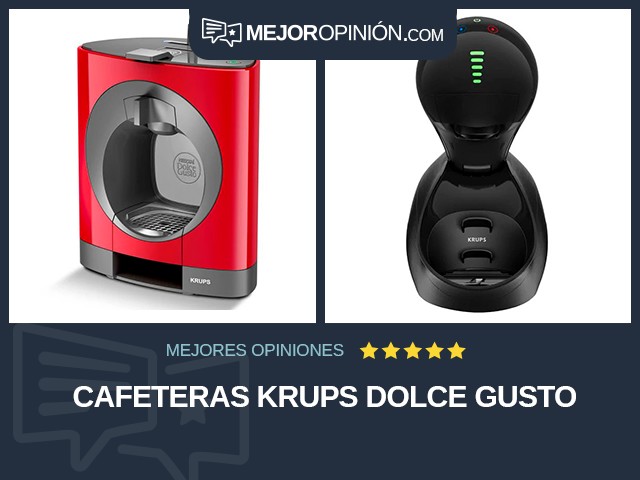 Cafeteras KRUPS Dolce Gusto