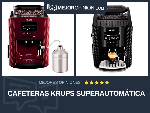 Cafeteras KRUPS Superautomática