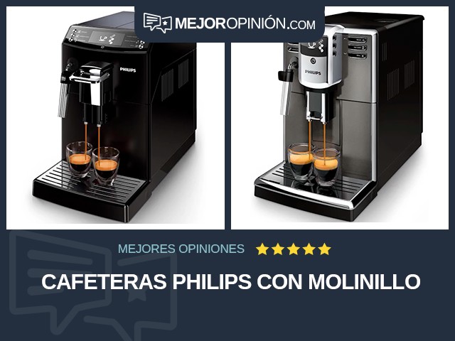 Cafeteras Philips Con molinillo