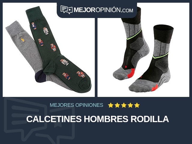 Calcetines Hombres Rodilla