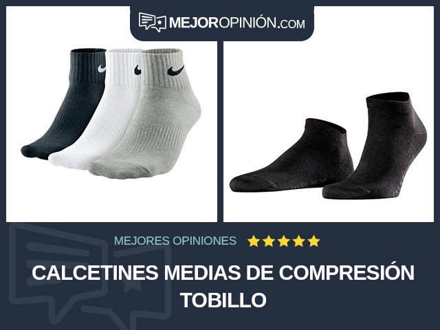 Calcetines Medias de compresión Tobillo