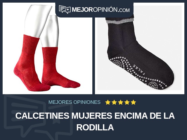 Calcetines Mujeres Encima de la rodilla