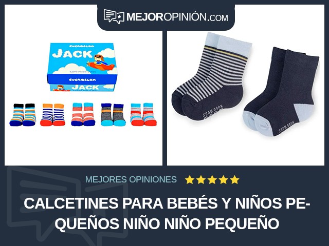 Calcetines para bebés y niños pequeños Niño Niño pequeño