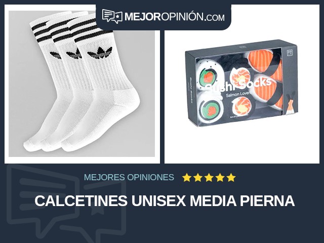 Calcetines Unisex Media pierna