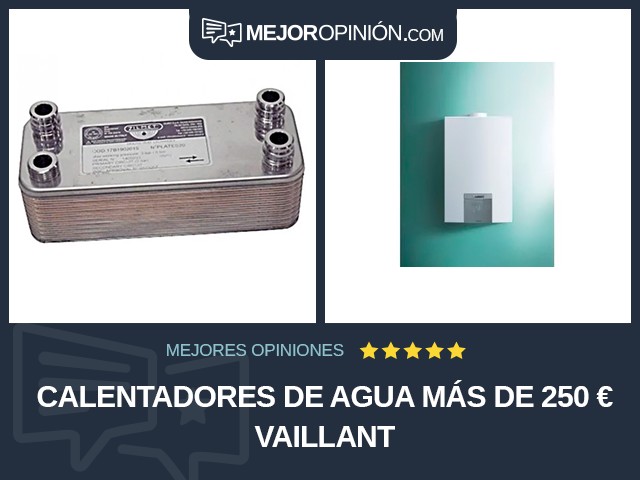 Calentadores de agua Más de 250 € Vaillant