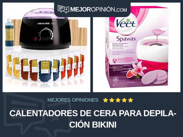 Calentadores de cera para depilación Bikini