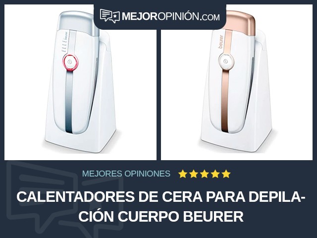 Calentadores de cera para depilación Cuerpo Beurer