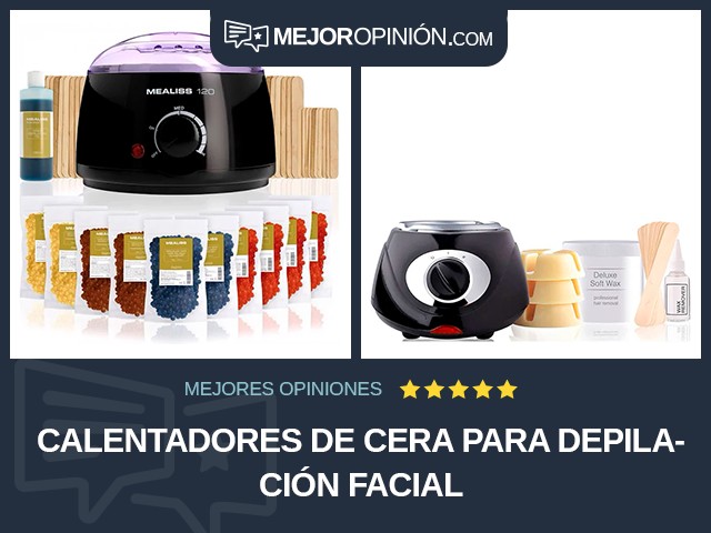 Calentadores de cera para depilación Facial