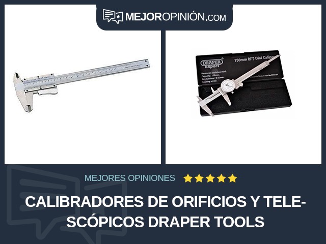 Calibradores de orificios y telescópicos Draper Tools